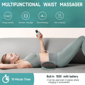 Hot Compress Back Pain Relief Lumbar Massager