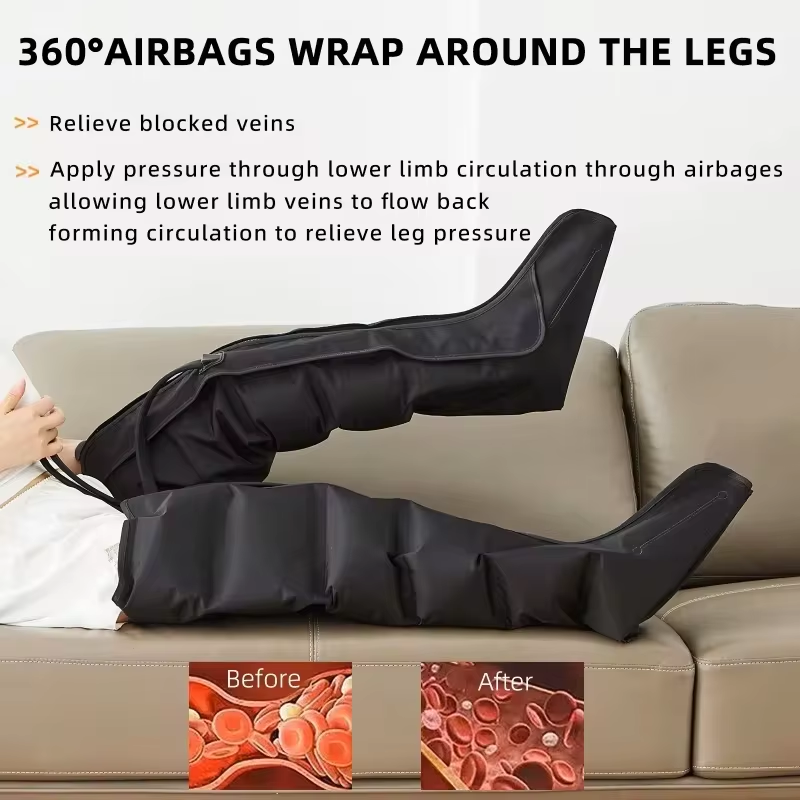 Leg Compression Boots Air Massager