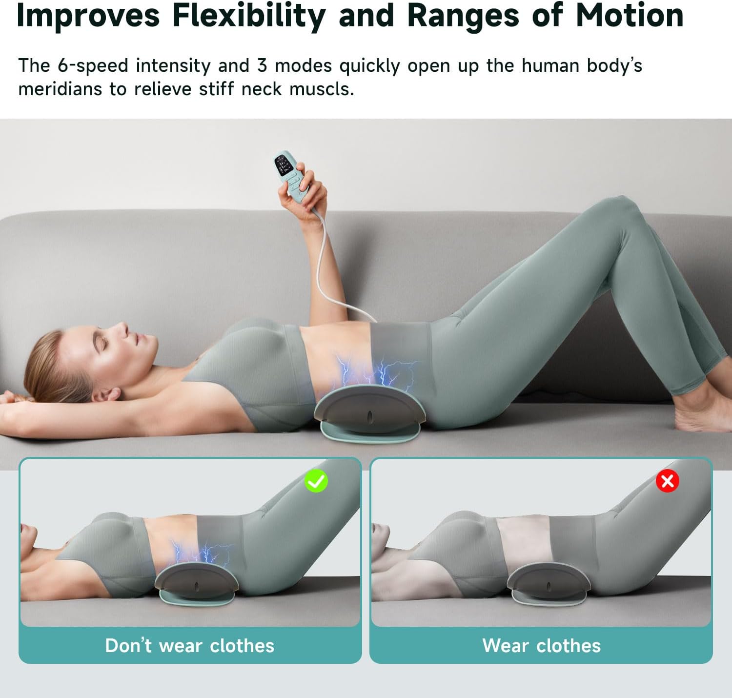 Hot Compress Back Pain Relief Lumbar Massager