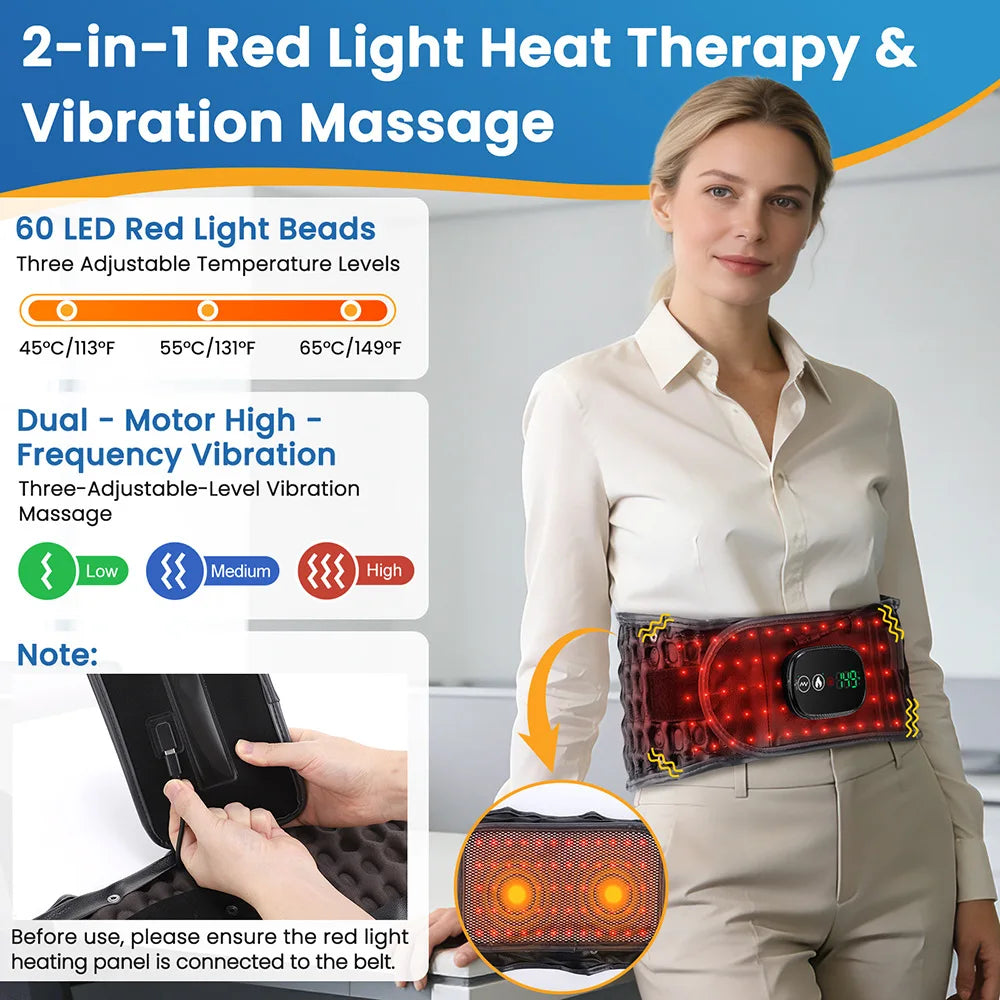 Cordless Inflatable Massage Belt