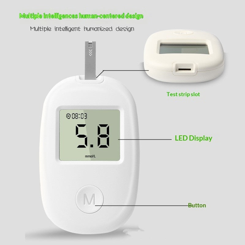 Household Blood Glucose Meter Code-free Glucometer