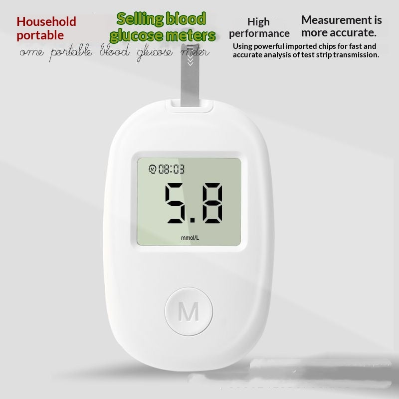 Household Blood Glucose Meter Code-free Glucometer