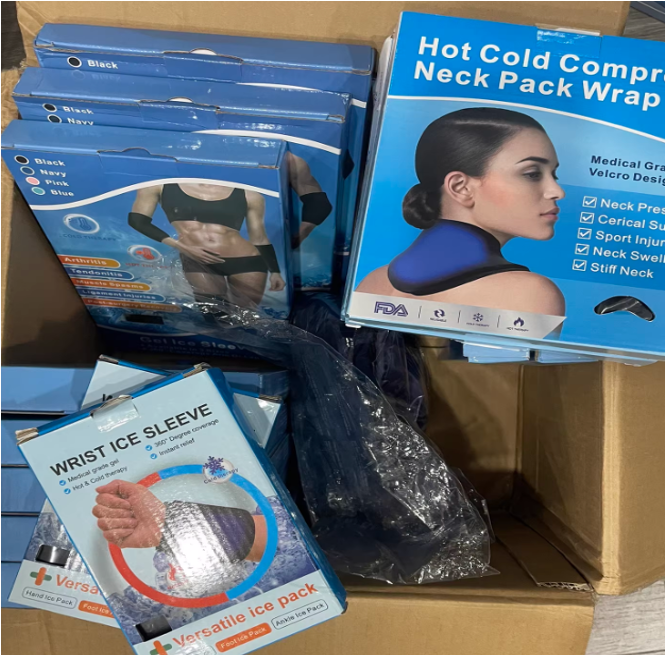 Reusable Ice Cooling Gel Pads For Pain Relief