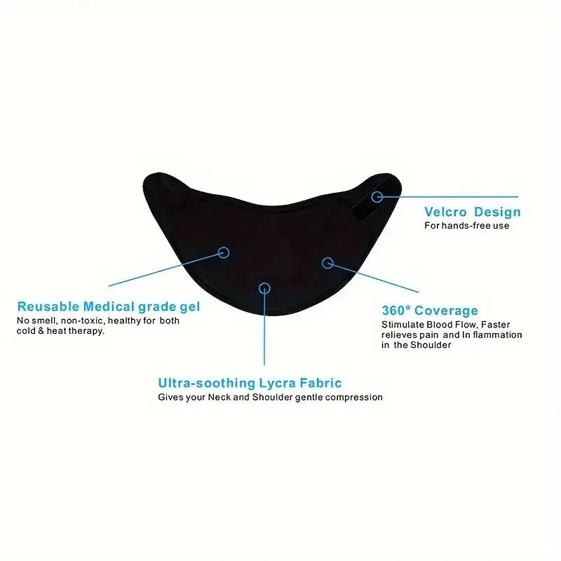Reusable Ice Cooling Gel Pads For Pain Relief