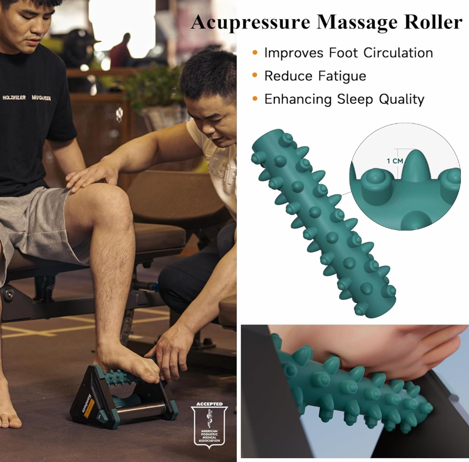 3-in-1 Foot Massager With Ice Roller & Reflexology Rollers