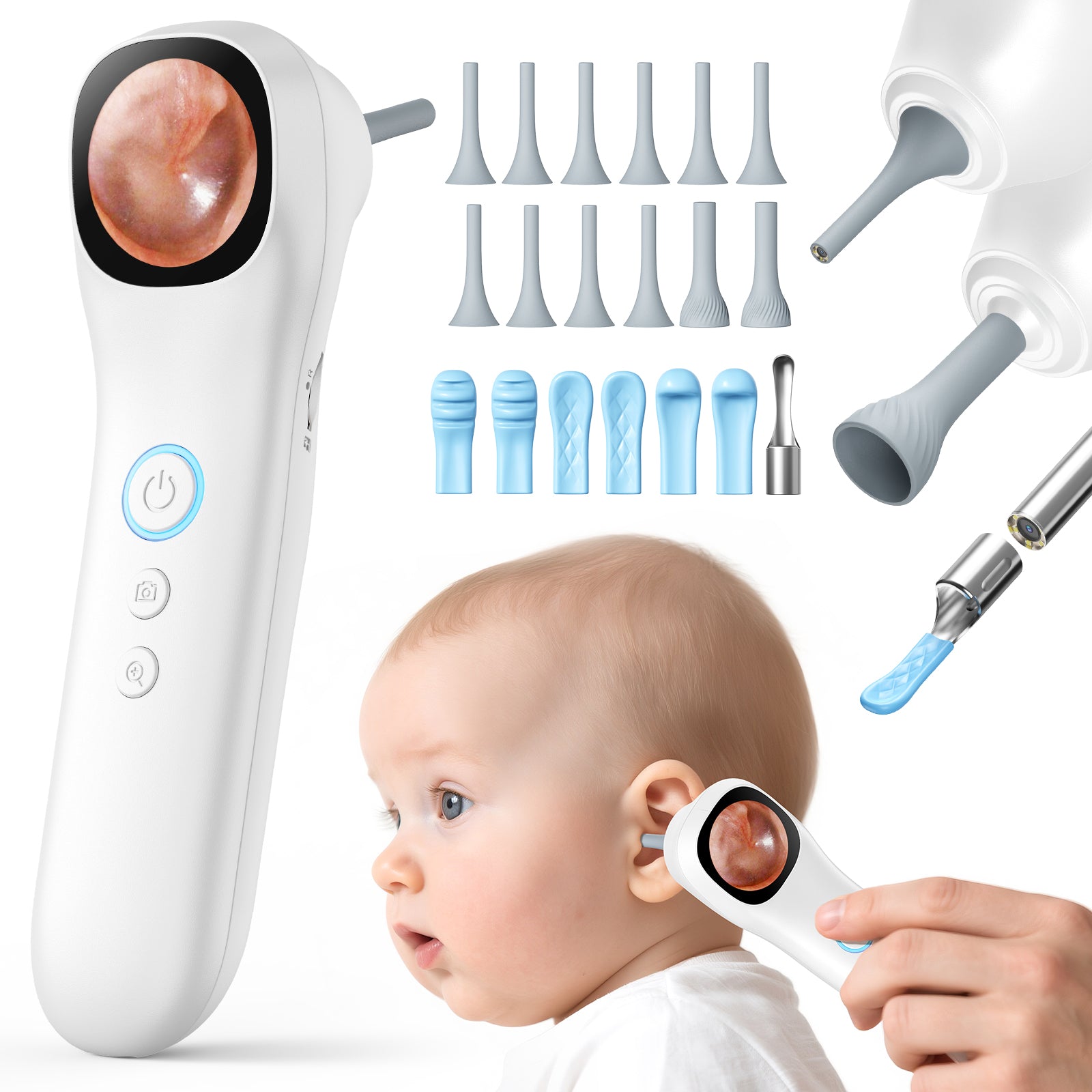Smart Ear Wax Removal Tool With Camera & Display Screen